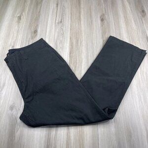 Burton Durable Goods Men's Trousers Black Chino Pants Size 40 x 32 5 Pocket